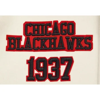 chicago blackhawks classic varsity jacket