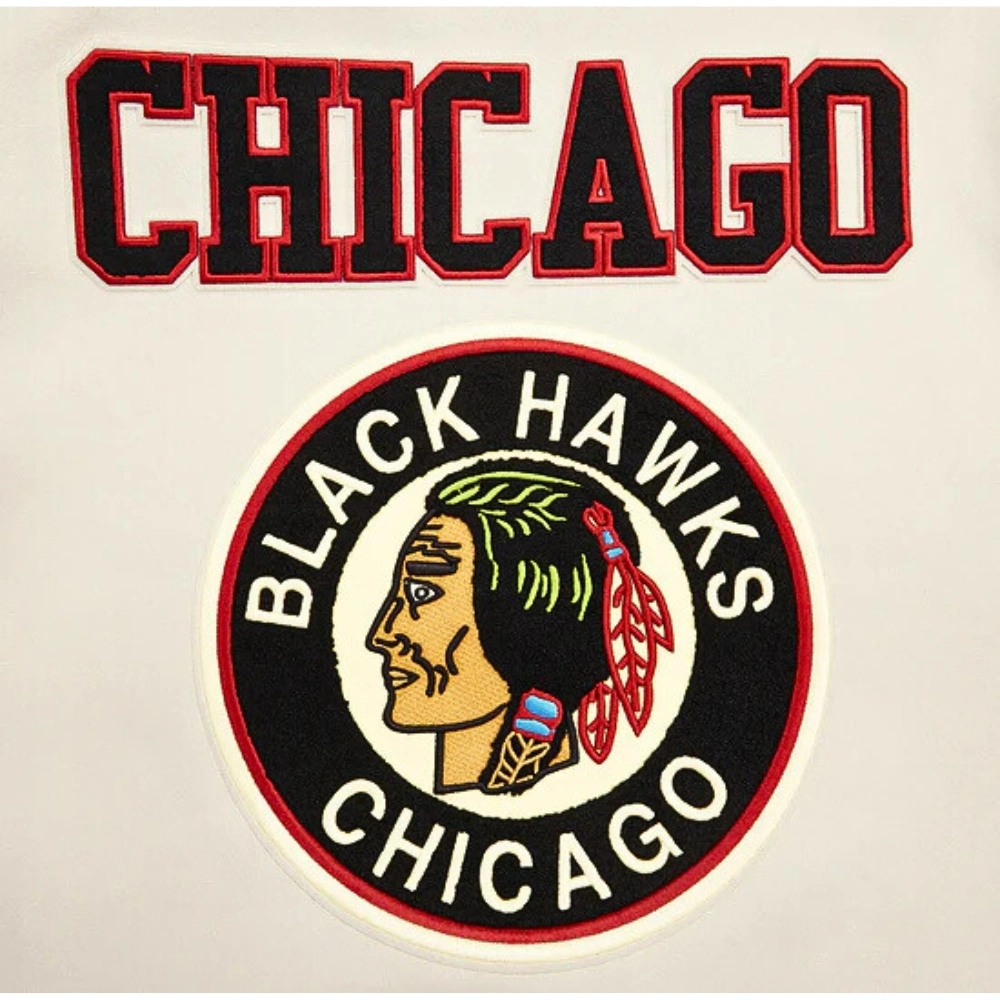 chicago blackhawks retro jacket
