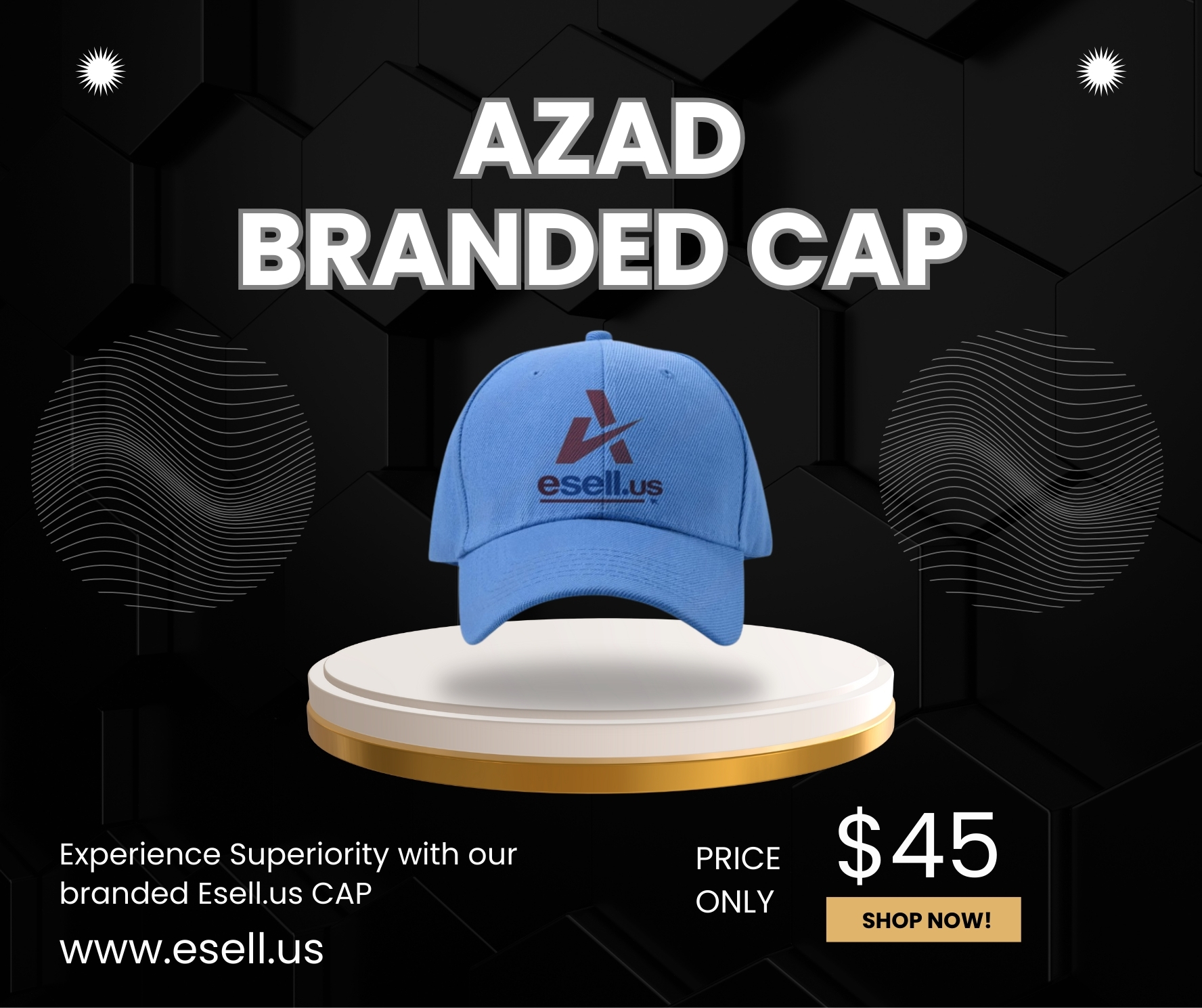 Black Modern Trendy New Product Flyer
